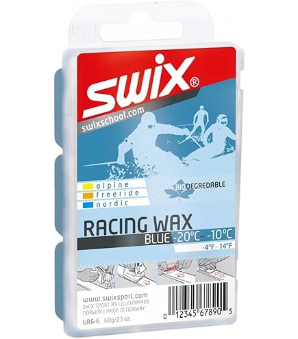 Amazon.com : SWIX UR8 Red Bio 60g Racing Wax for Mid-Range